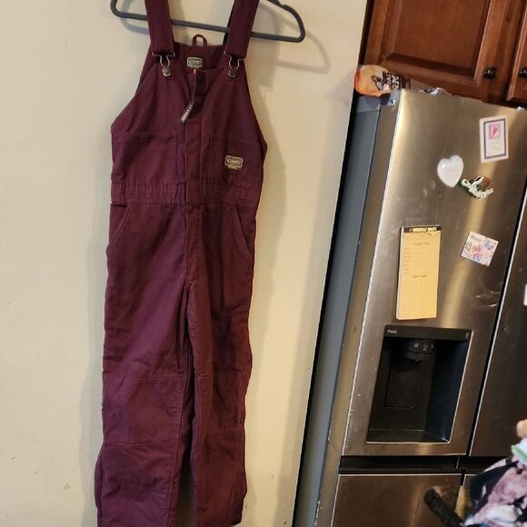 Purple Jumpsuit with Adjustable Straps and Full-Length Legs - Picture 1 of 6